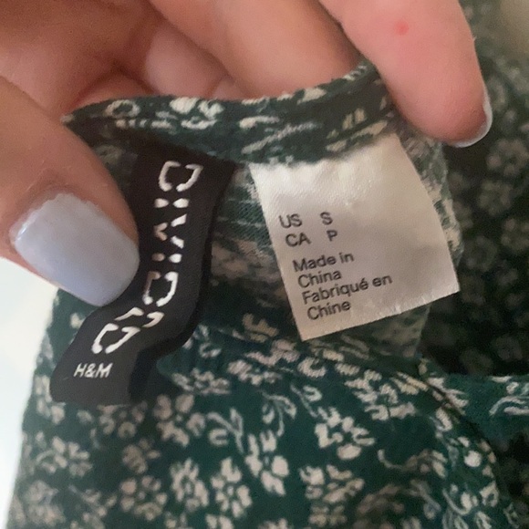 Green Floral Dress - Picture 5 of 6